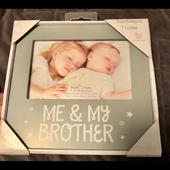 ME & MY BROTHER PICTURE FRAME - Picture 1 of 3